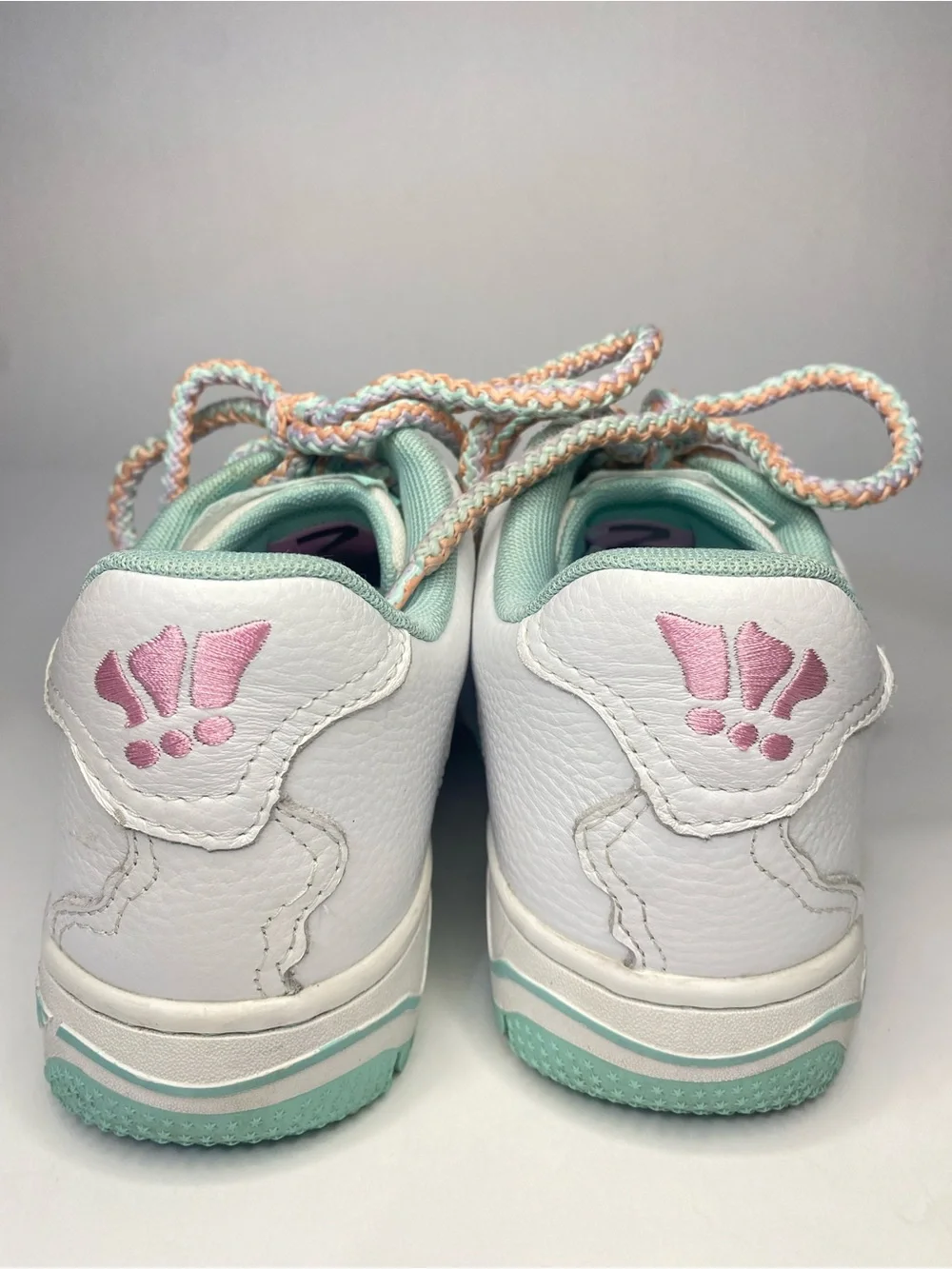 MSCHF Super Normal Sneakers – White/mint Men’s Size 7 / Women’s Size 8.5